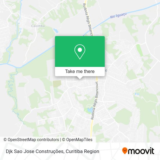 Djk Sao Jose Construções map