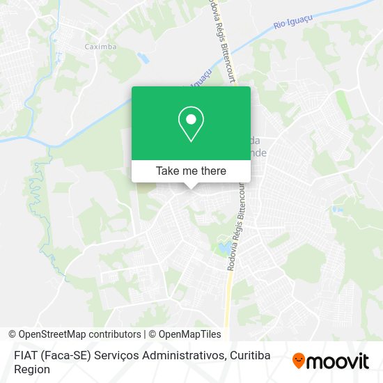 FIAT (Faca-SE) Serviços Administrativos map