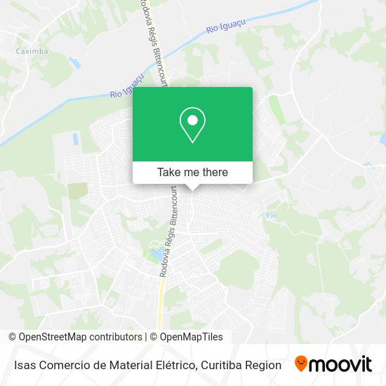 Isas Comercio de Material Elétrico map