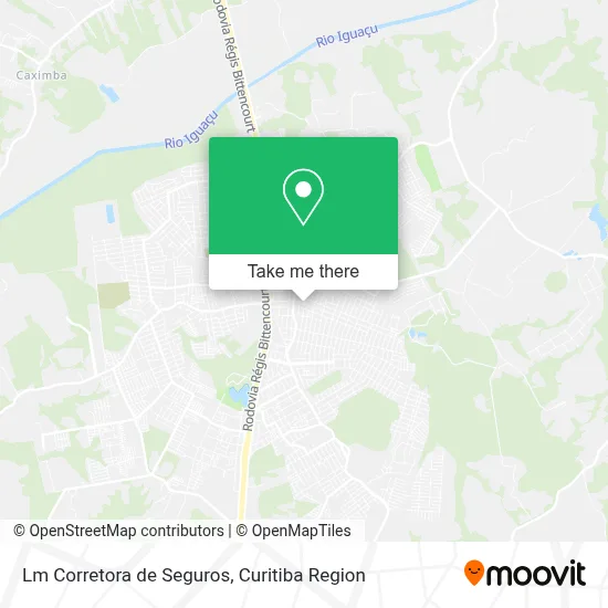 Lm Corretora de Seguros map