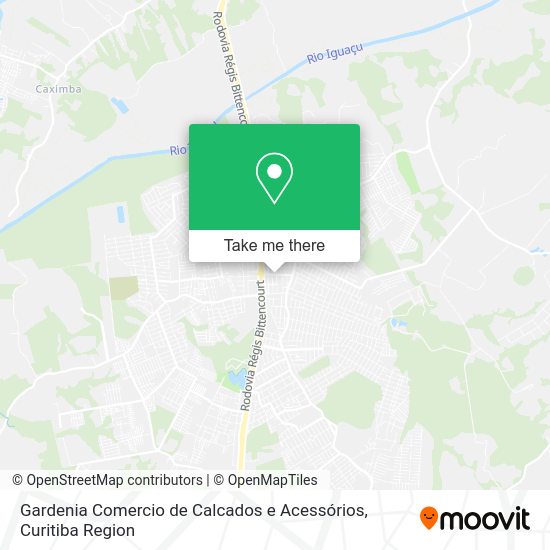Gardenia Comercio de Calcados e Acessórios map