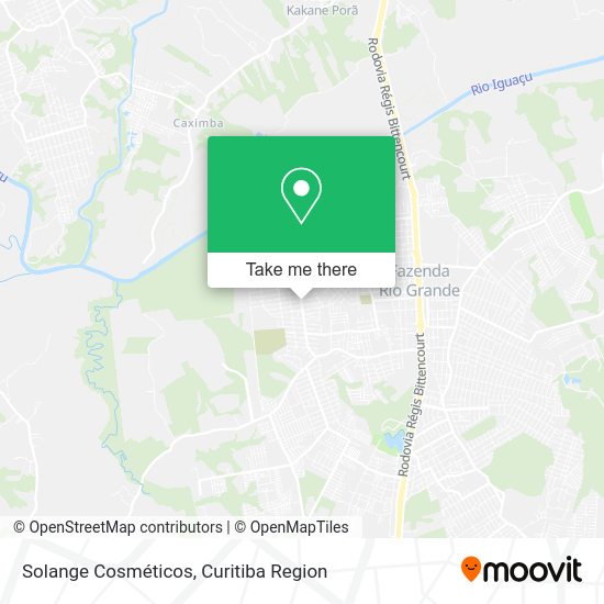 Solange Cosméticos map