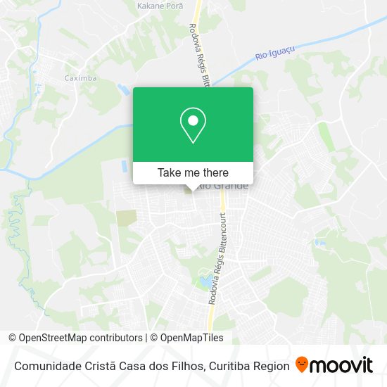 Comunidade Cristã Casa dos Filhos map