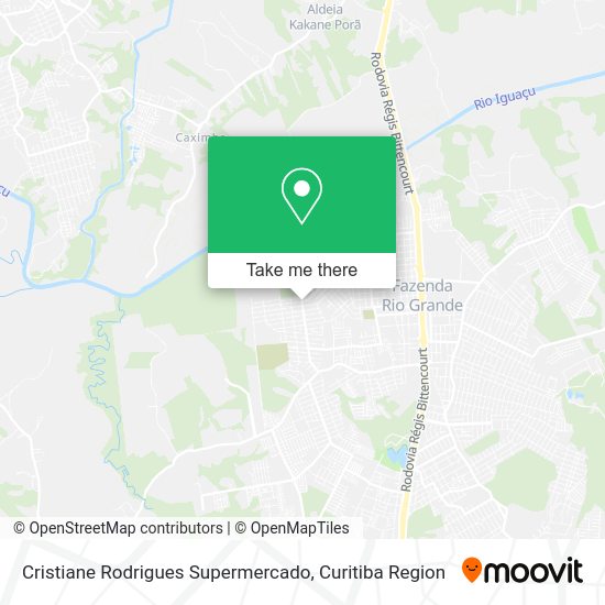 Cristiane Rodrigues Supermercado map
