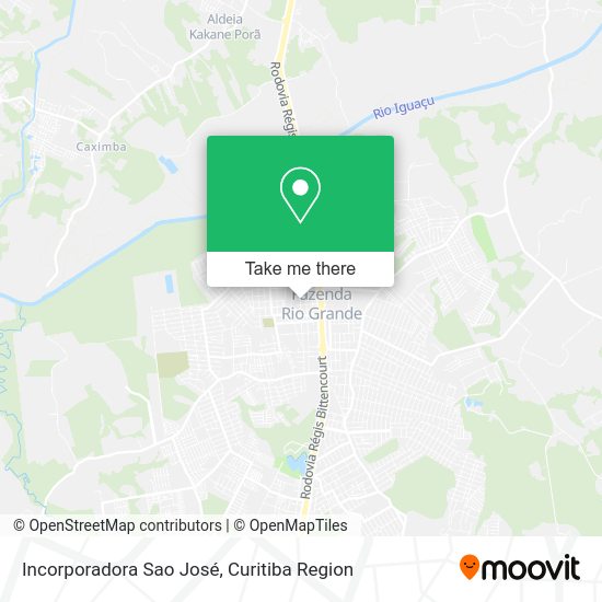 Incorporadora Sao José map