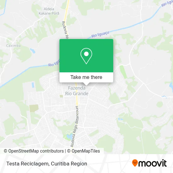 Testa Reciclagem map