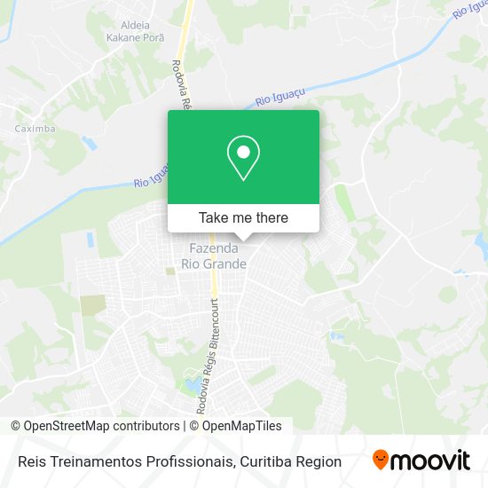 Reis Treinamentos Profissionais map