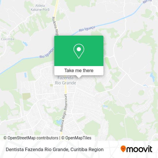 Dentista Fazenda Rio Grande map