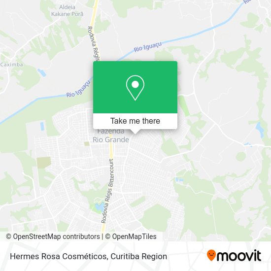 Hermes Rosa Cosméticos map