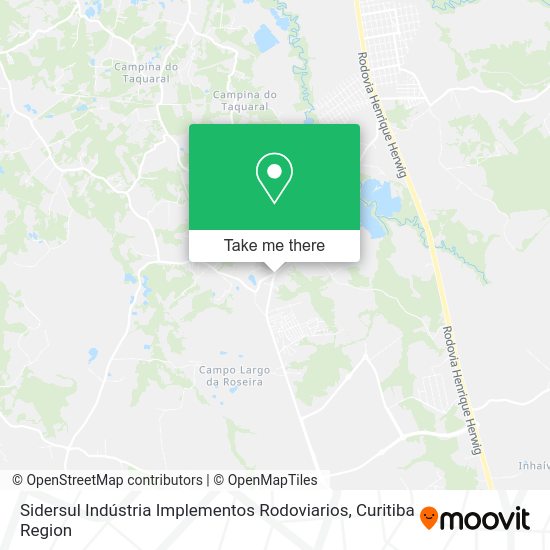 Sidersul Indústria Implementos Rodoviarios map