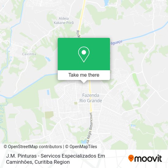 J.M. Pinturas - Servicos Especializados Em Caminhões map