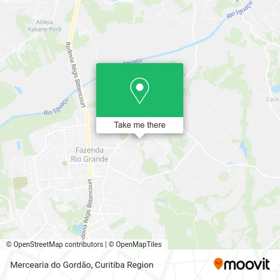Mercearia do Gordão map