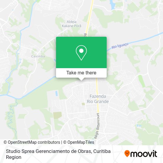 Studio Sprea Gerenciamento de Obras map