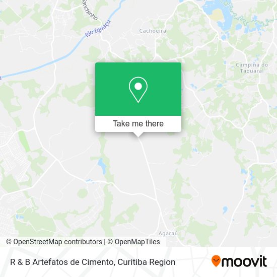 R & B Artefatos de Cimento map
