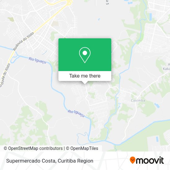 Supermercado Costa map