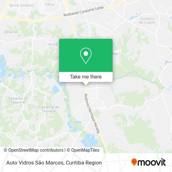 Auto Vidros São Marcos map