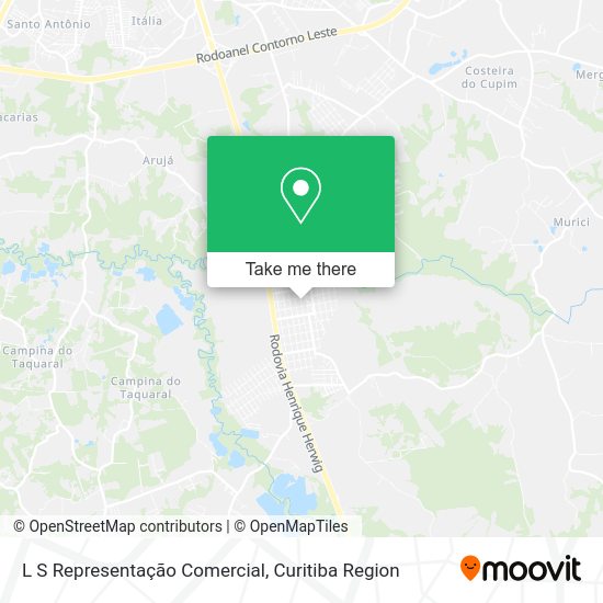 L S Representação Comercial map