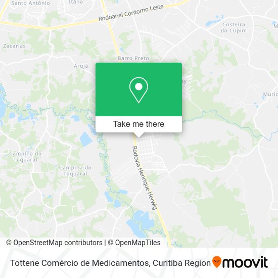 Tottene Comércio de Medicamentos map