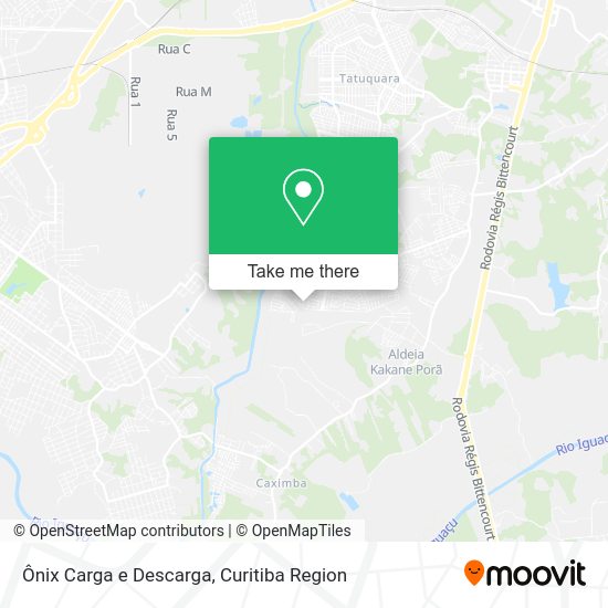 Ônix Carga e Descarga map