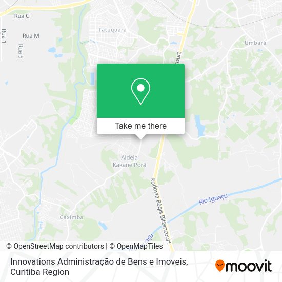 Innovations Administração de Bens e Imoveis map
