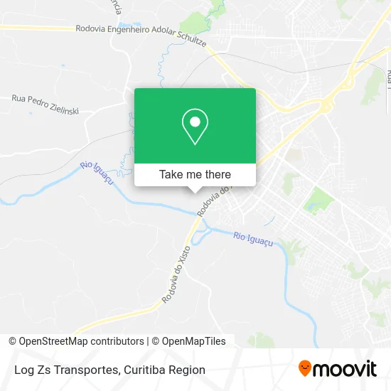 Log Zs Transportes map
