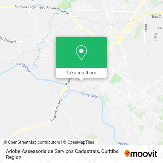 Adobe Assessoria de Serviços Cadastrais map