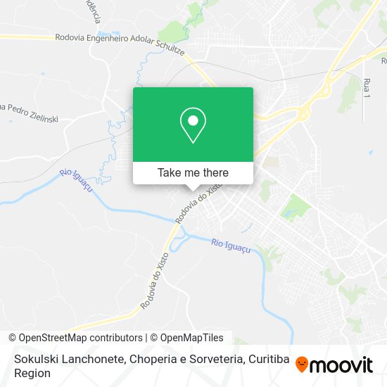 Sokulski Lanchonete, Choperia e Sorveteria map