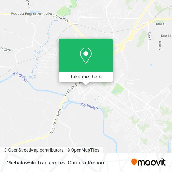 Michalowski Transportes map
