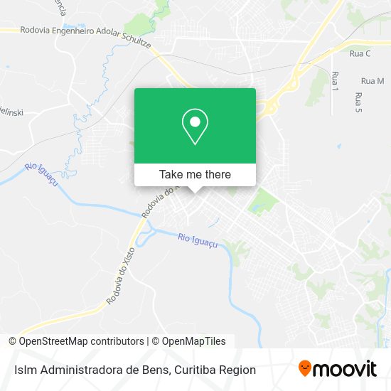 Islm Administradora de Bens map