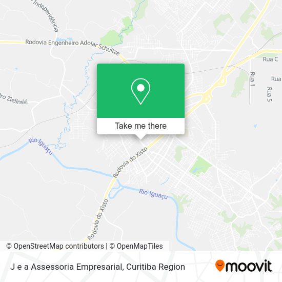 J e a Assessoria Empresarial map