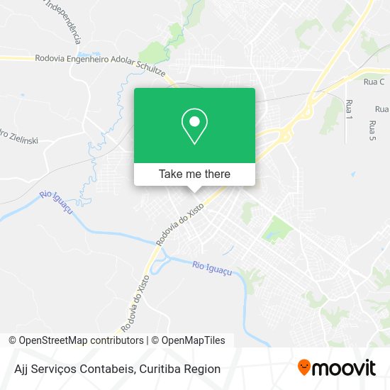 Ajj Serviços Contabeis map