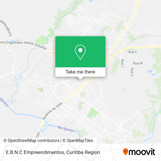 E.B.N.C Empreendimentos map