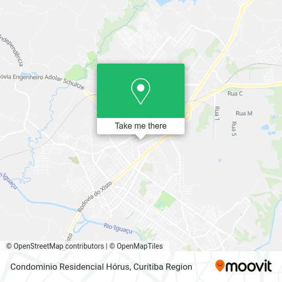 Condominio Residencial Hórus map