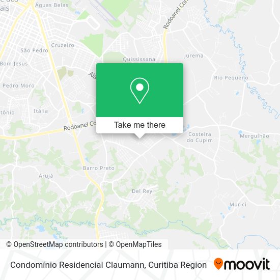 Condomínio Residencial Claumann map