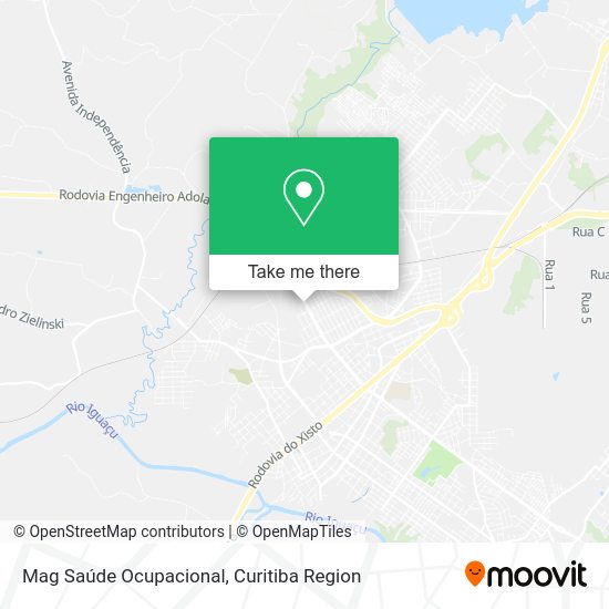 Mag Saúde Ocupacional map