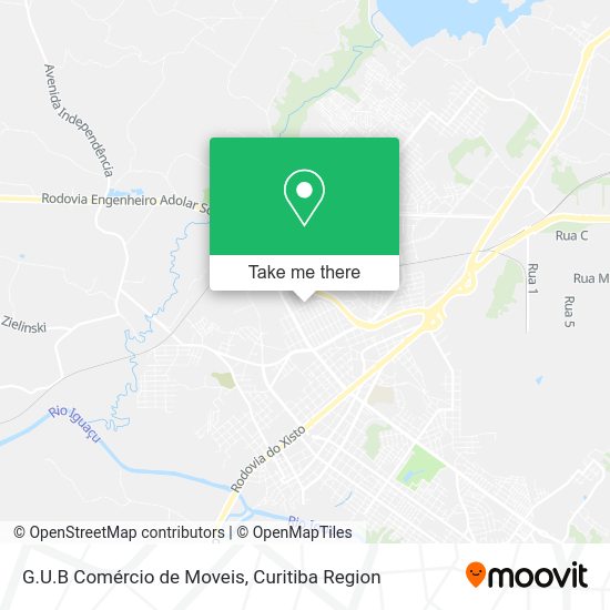 G.U.B Comércio de Moveis map