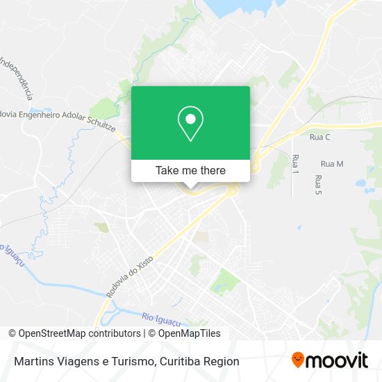 Martins Viagens e Turismo map