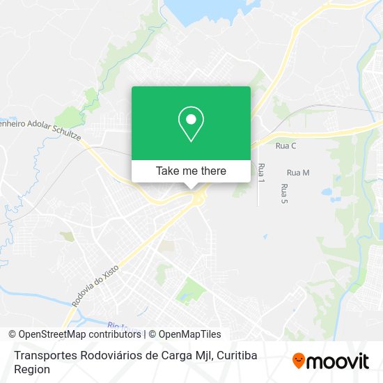 Transportes Rodoviários de Carga Mjl map