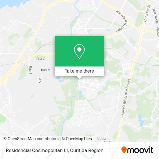 Residencial Cosmopolitan III map