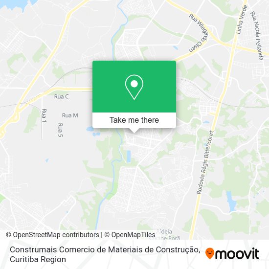 Construmais Comercio de Materiais de Construção map