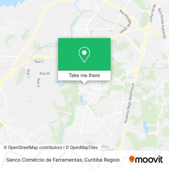 Sanco Comércio de Ferramentas map
