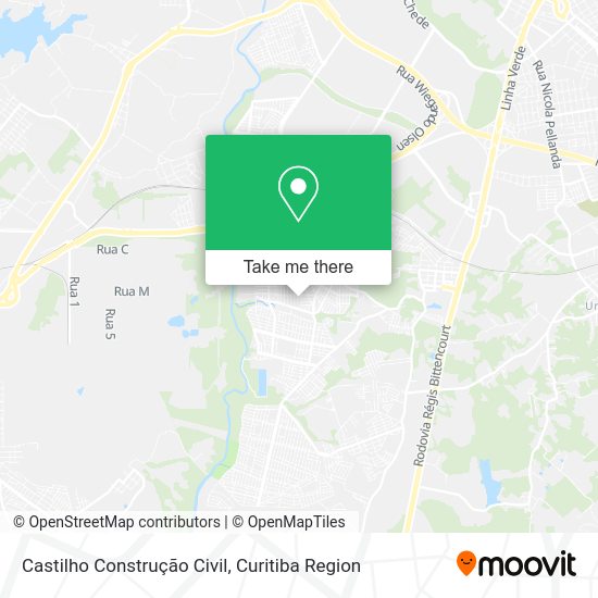 Castilho Construção Civil map