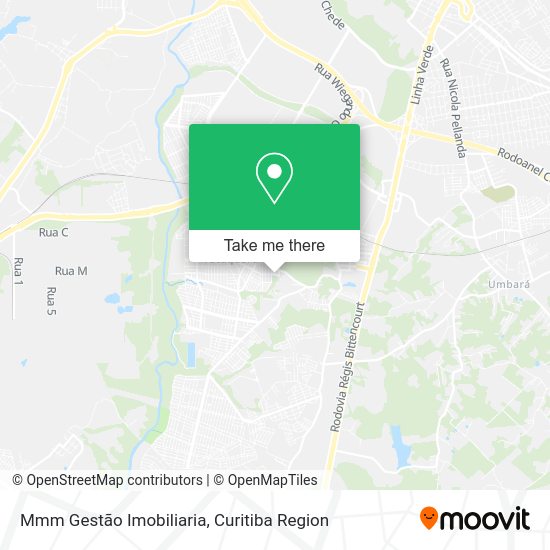 Mmm Gestão Imobiliaria map