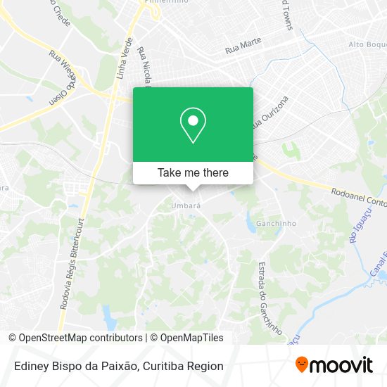 Ediney Bispo da Paixão map