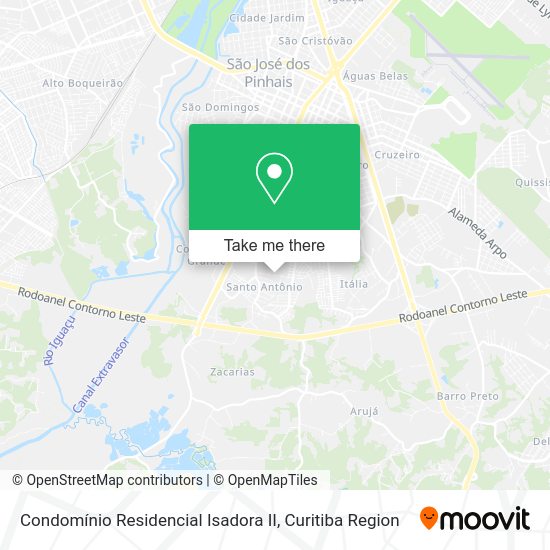 Condomínio Residencial Isadora II map