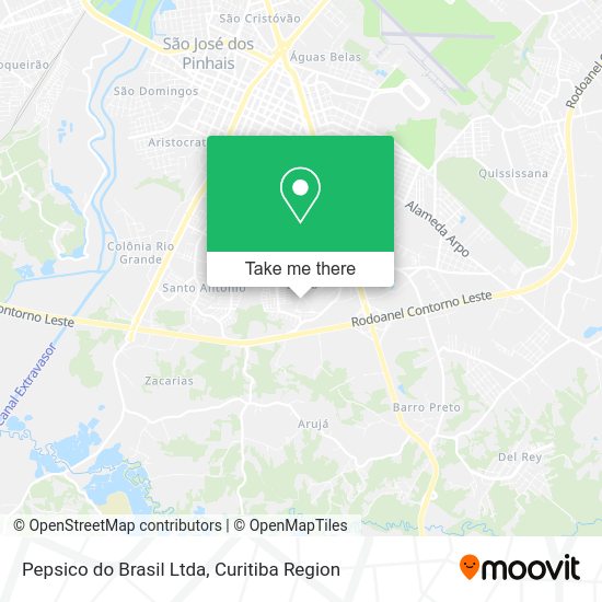 Pepsico do Brasil Ltda map