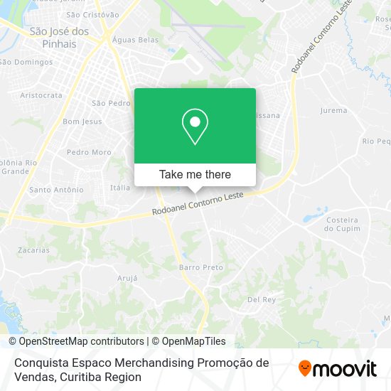 Conquista Espaco Merchandising Promoção de Vendas map