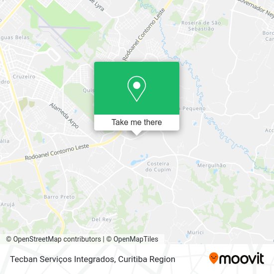 Tecban Serviços Integrados map