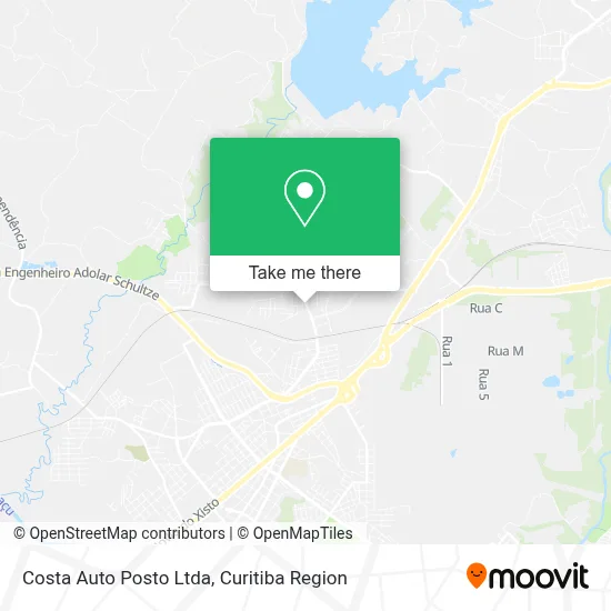 Costa Auto Posto Ltda map
