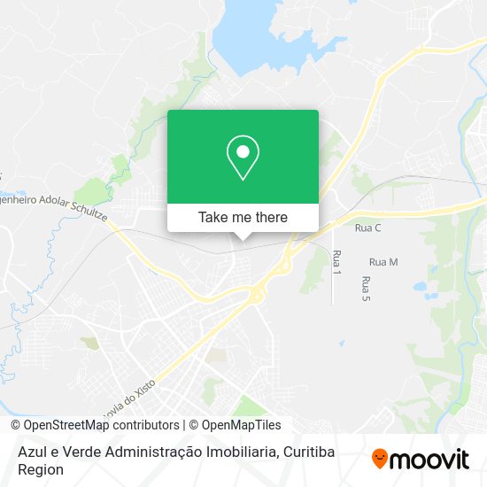 Azul e Verde Administração Imobiliaria map